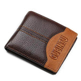 GUBINTU Genuine Leather Men Wallets