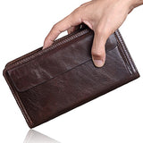 Cowhide Men Clutch Wallets