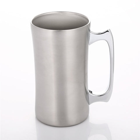 Premium Stainless Steel Vacuum Double Wall Insulated Beer Coffee Cup