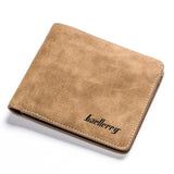Banabanma Men Retro Frosted Wallet