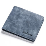 Banabanma Men Retro Frosted Wallet