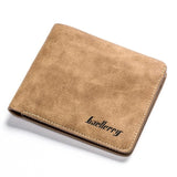 Banabanma Men Retro Frosted Wallet