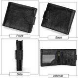 MISFITS Brand Genuine Leather Men Wallet