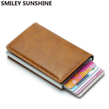 Genuine Leather Mini Wallet