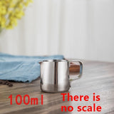 100ml Steel Coffe and Milk Cup