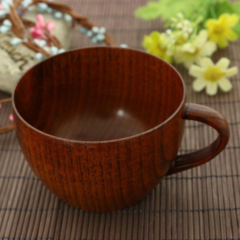 Wood Tea Cup