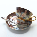 High Quality Bone Porcelain Coffee Cups