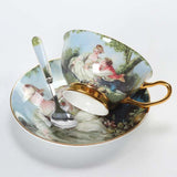 High Quality Bone Porcelain Coffee Cups