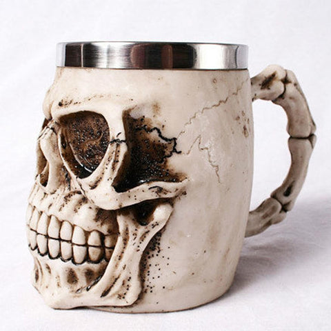 Skull Coffee Cup