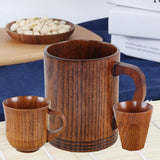 Japanese Wooden Cups Solid Wood Milk Cup